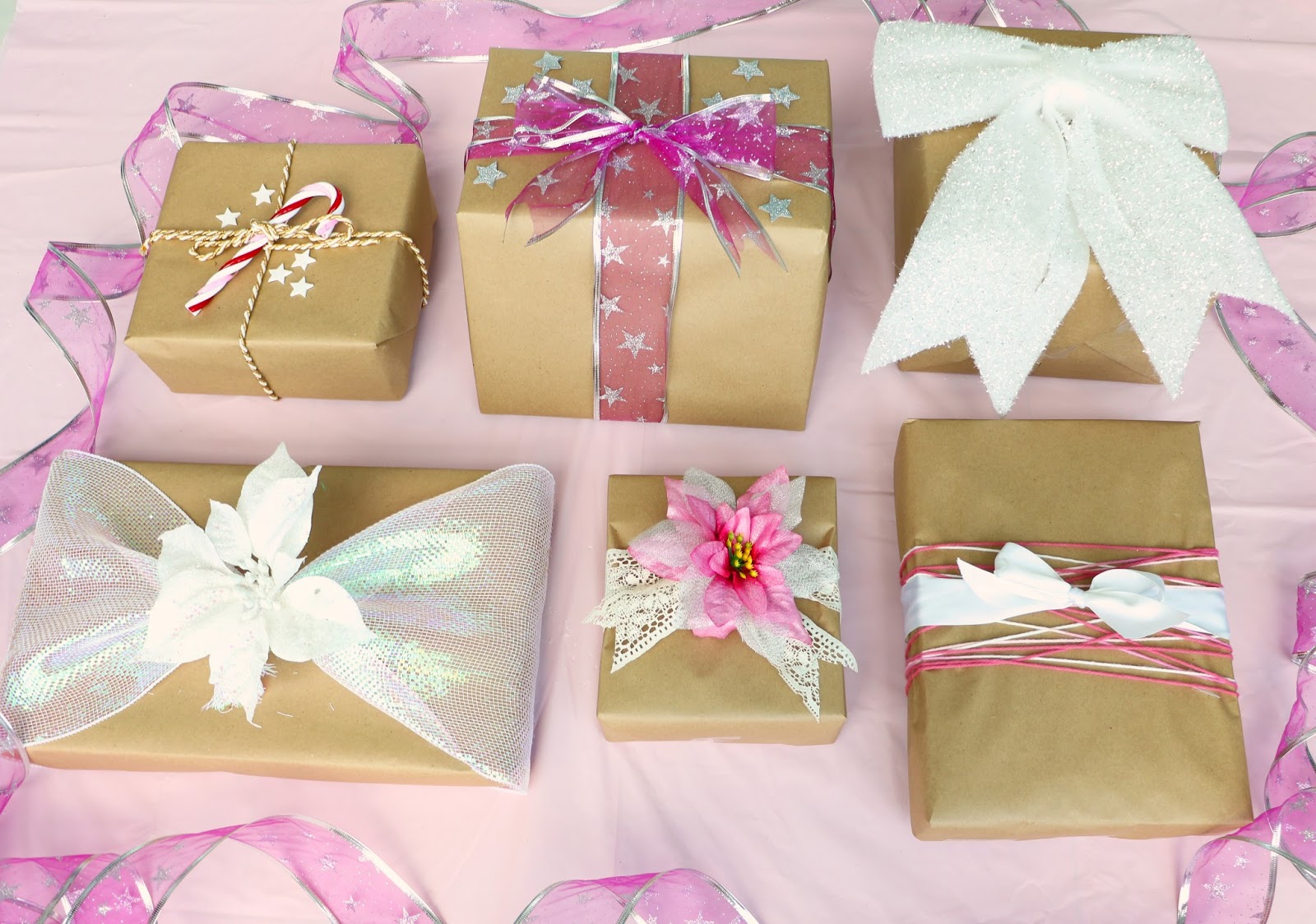 Pretty Pink wrapping inspiration