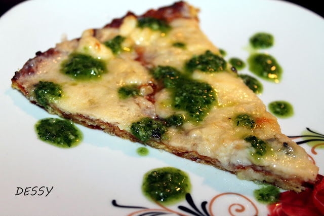 Пица с блат от карфиол