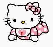Alfabeto Hello Kitty bebé M.