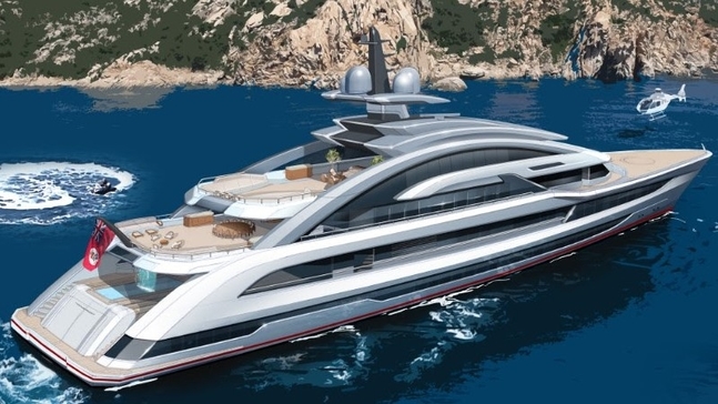Poweryacht Mag Global Informative Motor Yacht Page Project Heesen 80m Project Cosmos