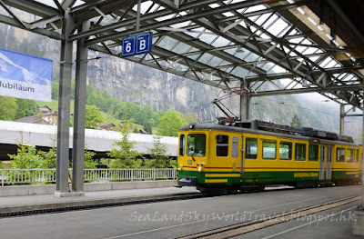 Jungfrau, 少女峰, 火車, train