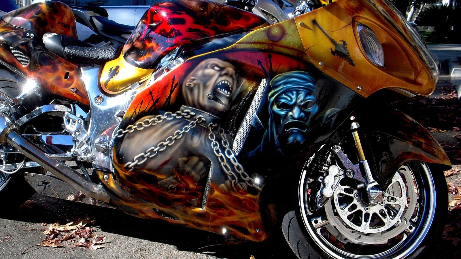 Motorcycle Paint Job Paint Choices