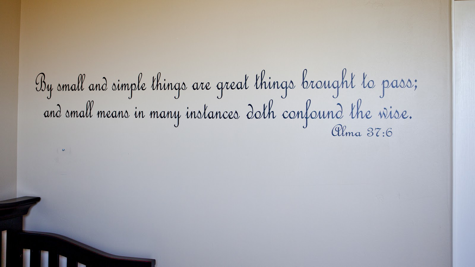 Jumble Beans Vinyl Vinyl Wall Quote