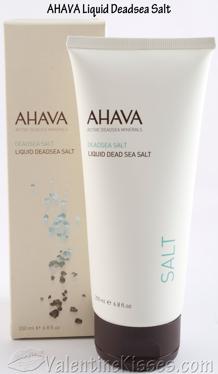 Valentine Kisses AHAVA Natural Dead Sea Mud & Liquid Dead Sea Salt