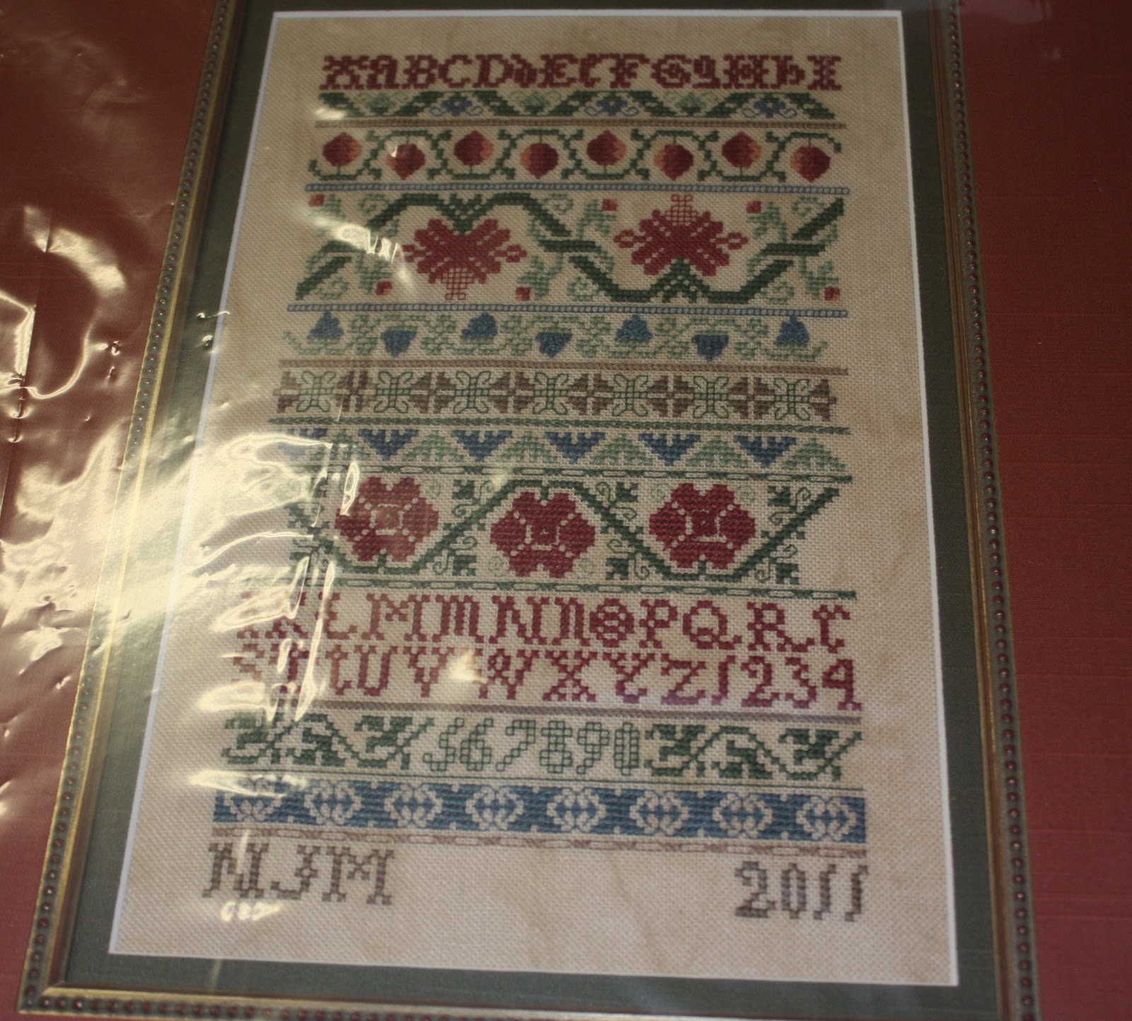 Western Reserve Sampler Guild: 2012 January Meeting