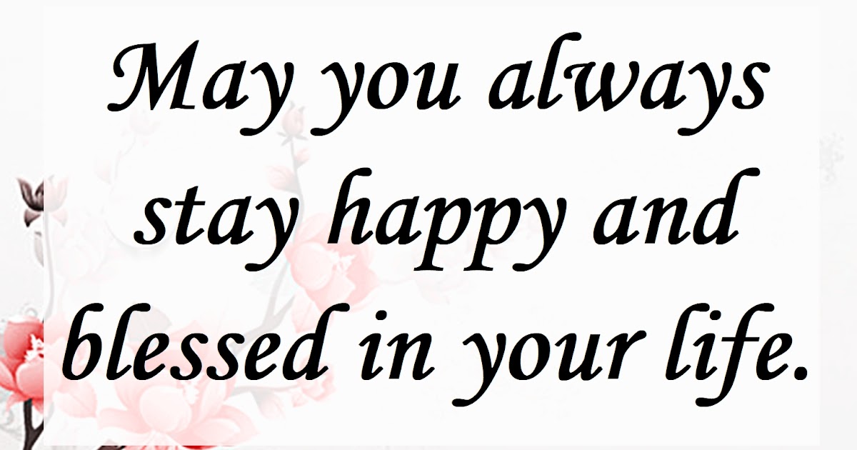 Be happy...Stay Blessed A Must Read!