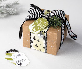 Stampin' Up! Labels to Love + Everyday Label Punch = perfect packaging ~ 2017 Holiday Catalog