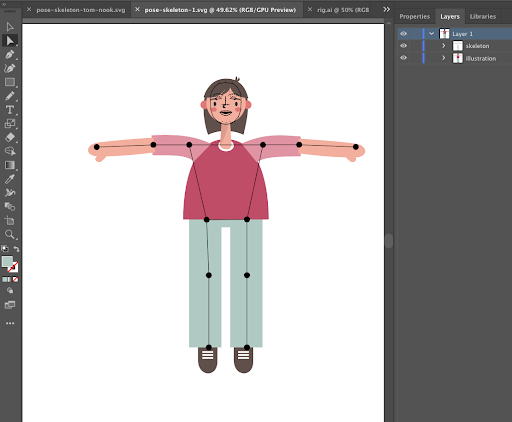 Pose Animator - An open source tool to bring SVG characters to life in the  browser via motion capture — The TensorFlow Blog
