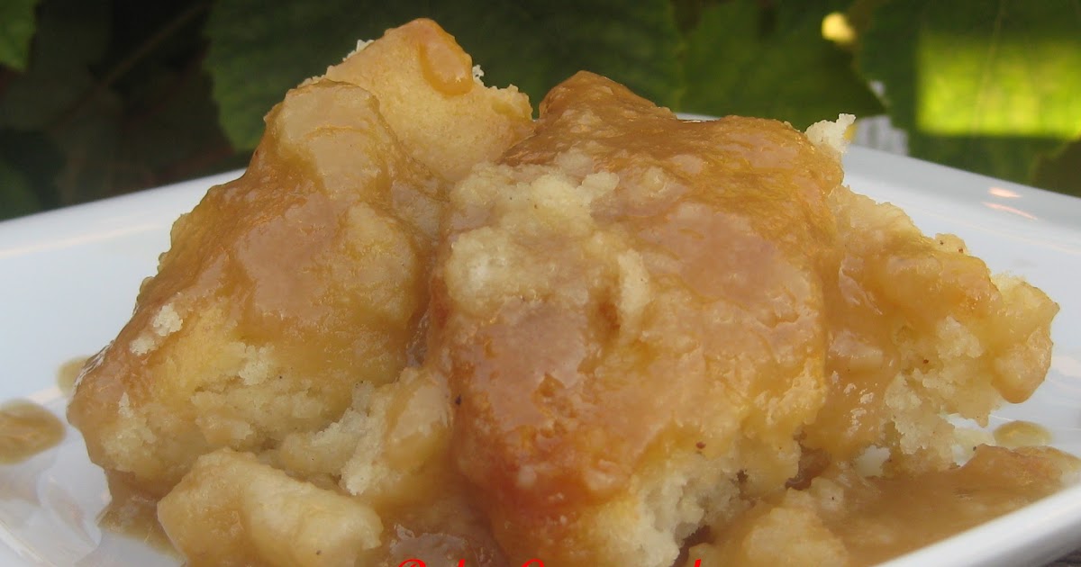 Bedon Gourmand Pouding chômeur aux pommes et à l'érable