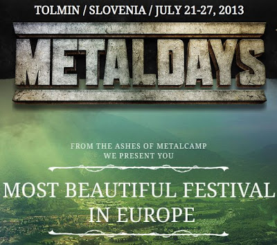 MetalDays 2013 @ Tolmin, Slovénie du 21 au 27/07/2013