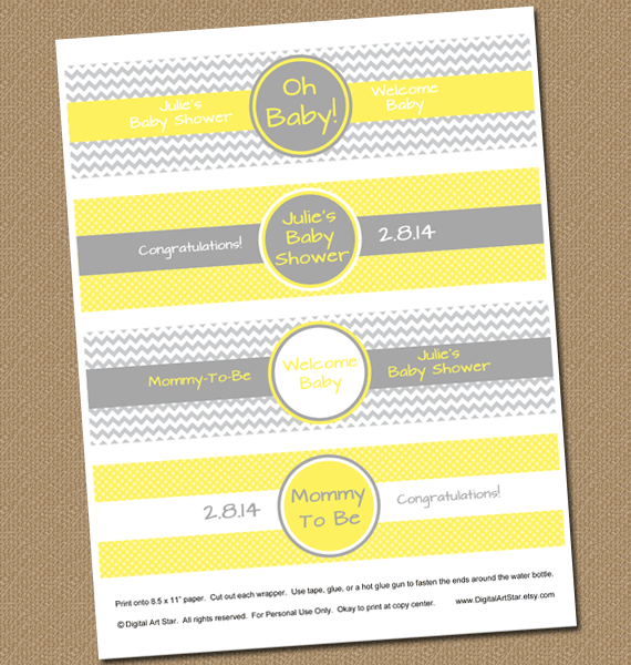 Chevron Cupcake Topper Template