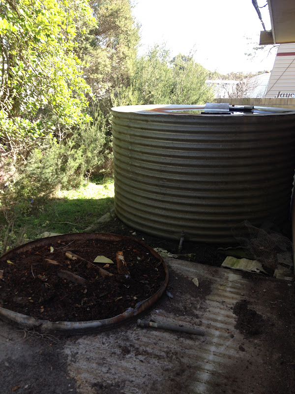 Hello From Tassie Old Water Tank, New Garden Beds