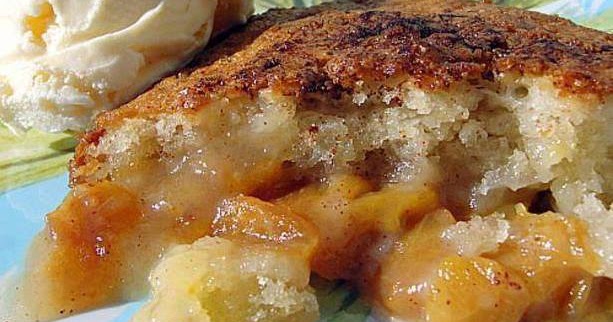 recipes cooking: The Easiest Fresh Peach Cobbler Ever!