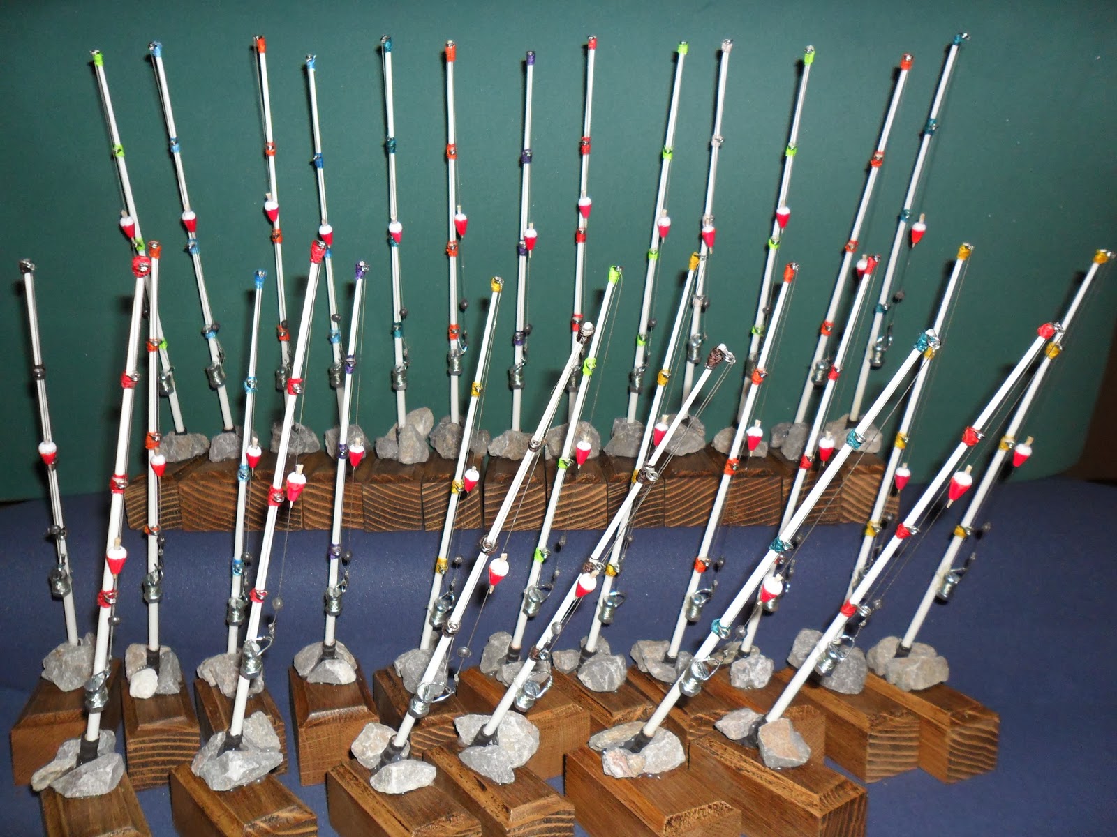 Set De 10 Cañas De Pescar De Madera Y 10 Peces De Colores Magnéticos Para Juegos Educativos Infantiles