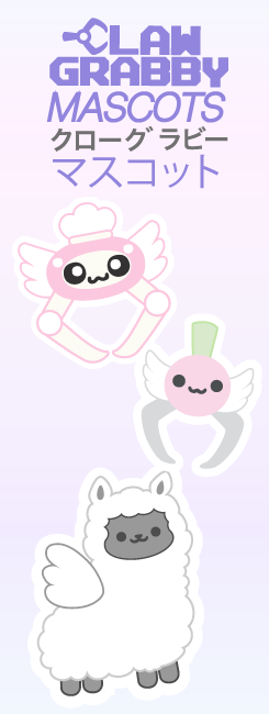CLAW GRABBY MASCOTS