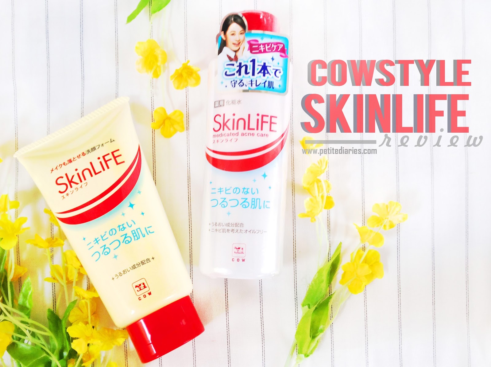 cowstyle skinlife cleansing foam face lotion review