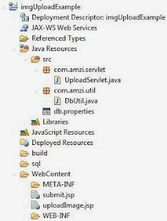 Upload image file into database using java servlet, jdbc and mysql