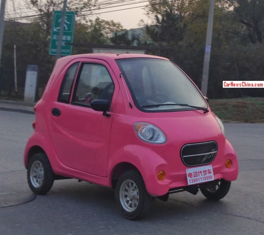 Green Energy Holding Electric Cars go Pink in China