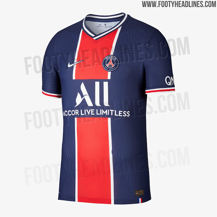Nike Paris Saint-Germain 20-21 Home, Away, Third & Fourth Kits ...
