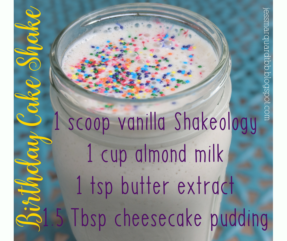 Birthday Cake Shake