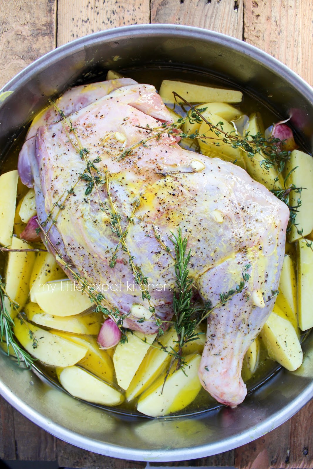My Little Expat Kitchen Greek slowroasted lamb shoulder with potatoes