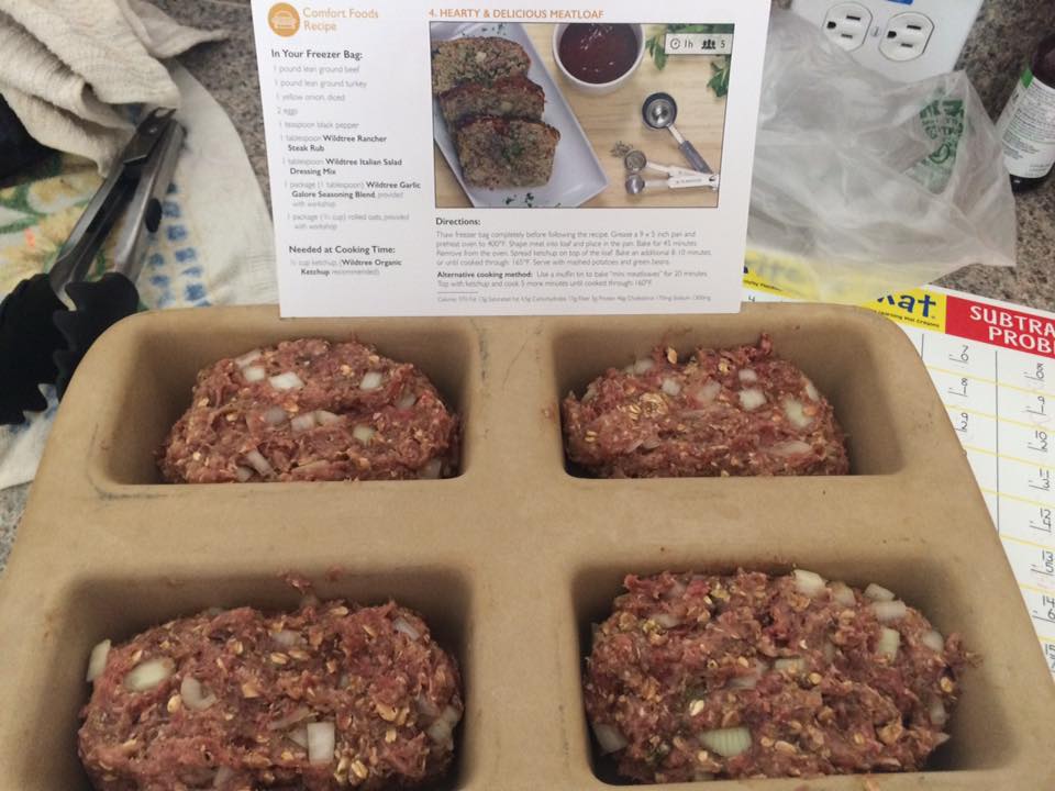 Eating Healthy w/ Dawn and Wildtree Meatloaf Monday!