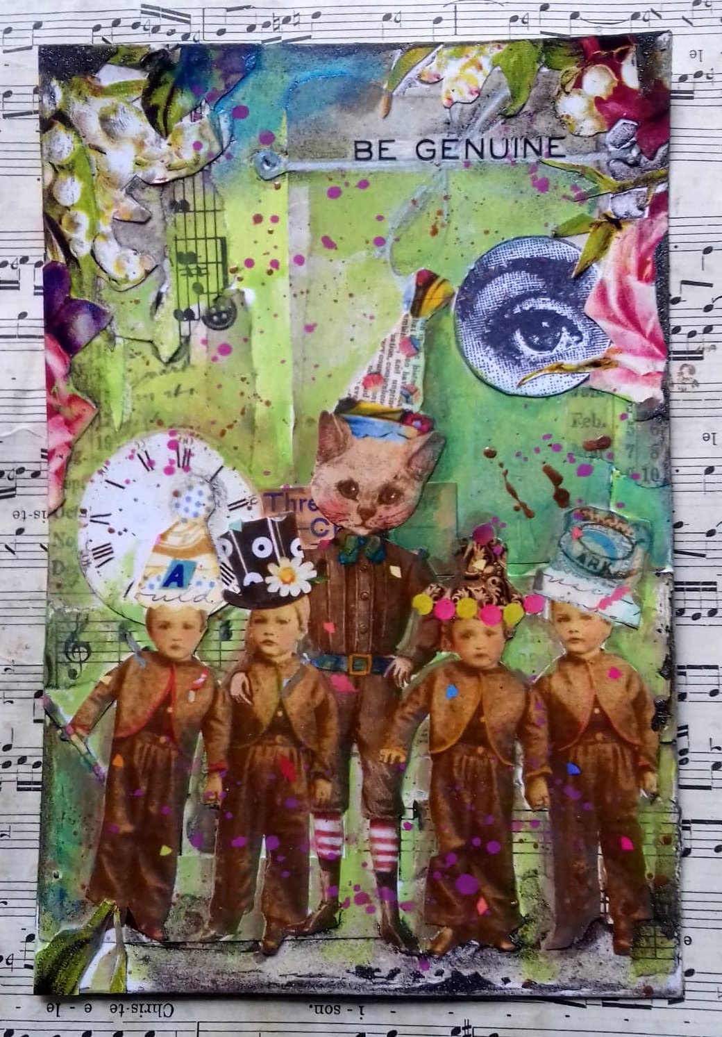 Mandy's Magical World of Art: Why Fit in....