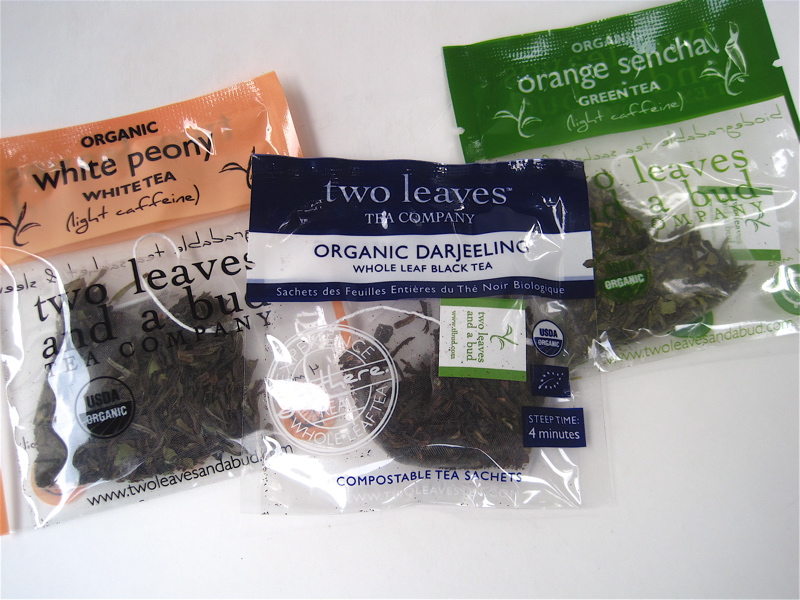 Tea With Friends Sampling Two Leaves and a Bud teas