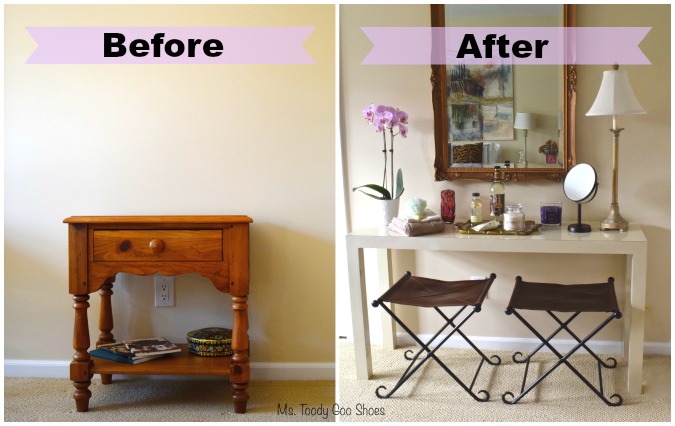 Before and After: Something Old Is New Again in the Guest Room | Ms. Toody Goo Shoes