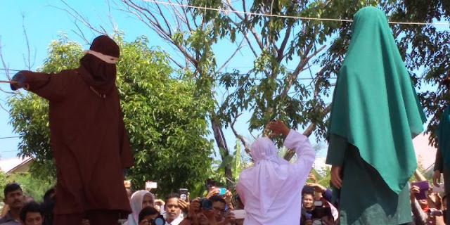 Gara-gara Shock dan Mengaku Kesakitan, Hukuman Cambuk Dihentikan Gara-gara Shock dan Mengaku Kesakitan, Hukuman Cambuk Dihentikan