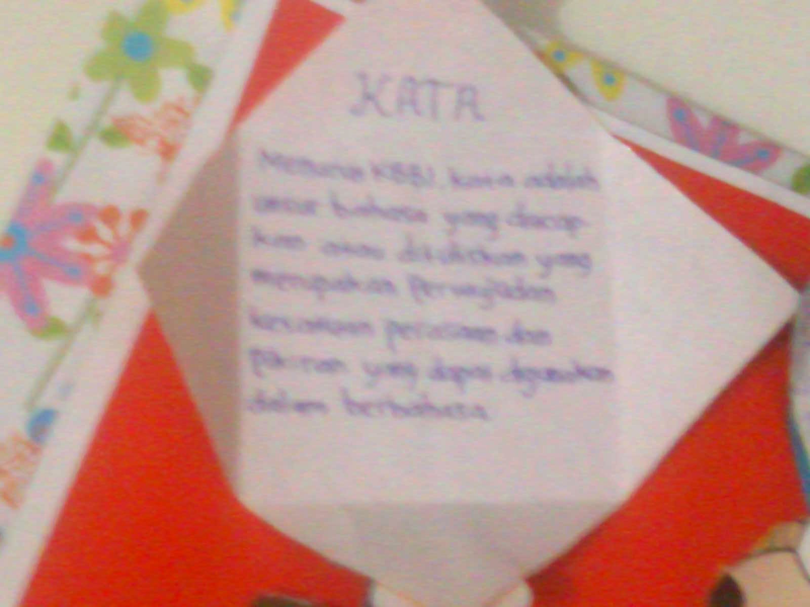 Animath Story Scrapbook kata dan ejaan bahasa Indonesia