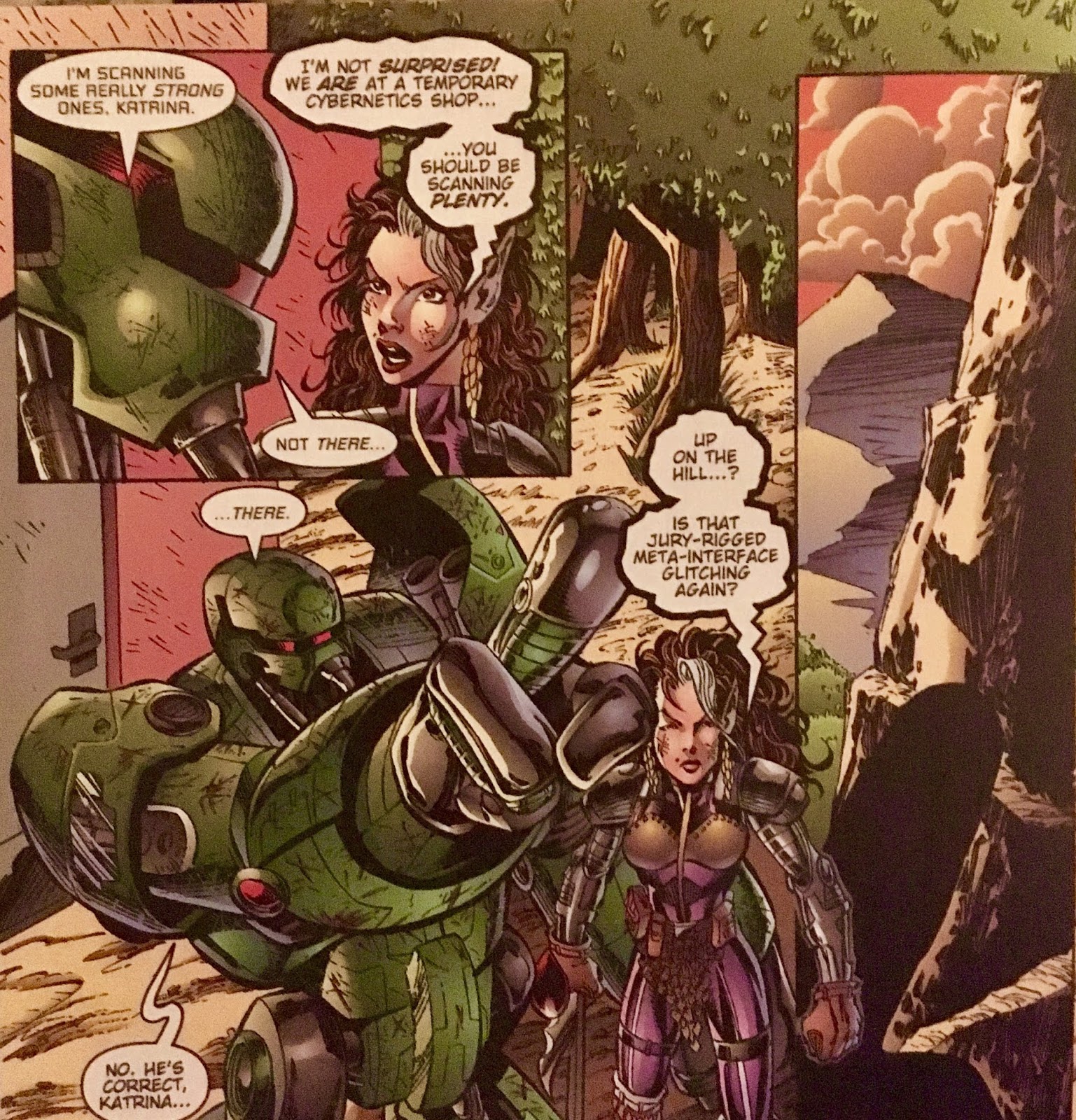 Savant Garde 1 (1997) Chris is on Infinite Earths