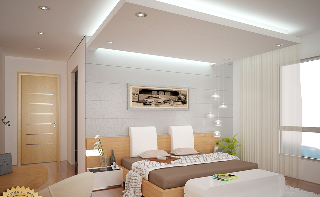 35 Model  Plafon  Gypsum Kamar  Tidur  Kecil Minimalis Terbaru 