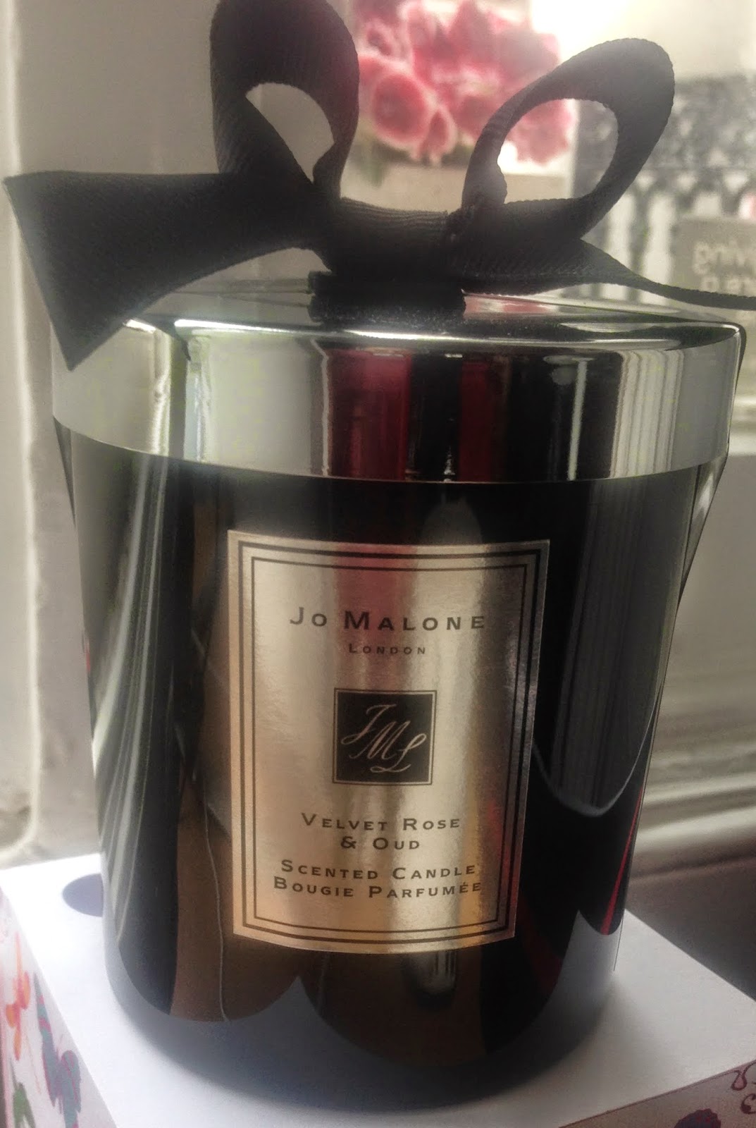 Jo Malone London Tuberose Angelica and Velvet Rose & Oud Candle