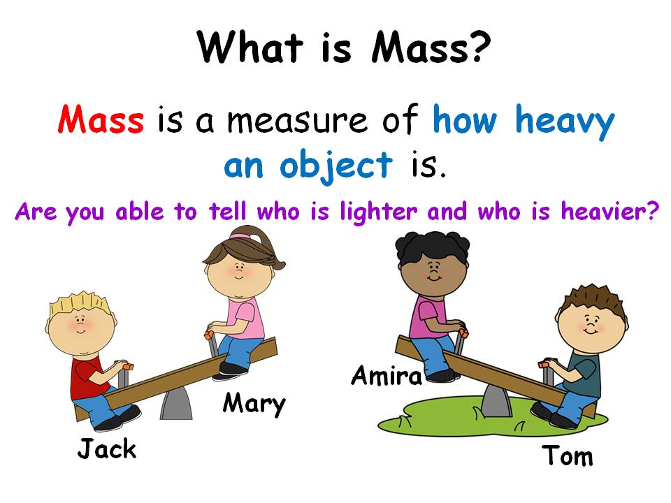 recursos EDUCATIVOS para casa WHAT IS MASS? ¿qué es la masa?