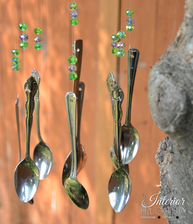 DIY Whimsical Teapot Wind Chimes The Interior Frugalista