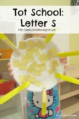 Letter S Toddler Activities