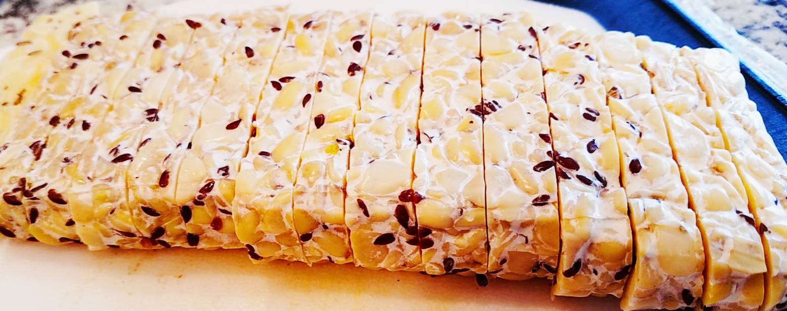 Barbeque Chikn Tempeh in the Pressure Cooker