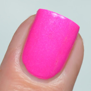 neon fuchsia nail polish