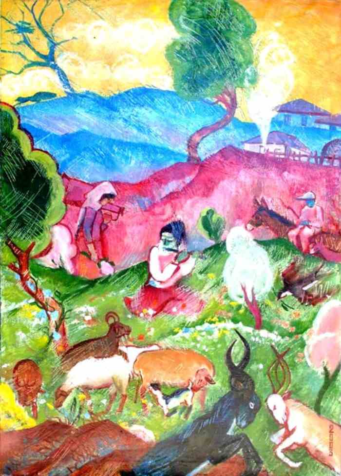 Азербайджанский художник. Najmaddin Huseynov Азербайджанский художник. Najmaddin Huseynov