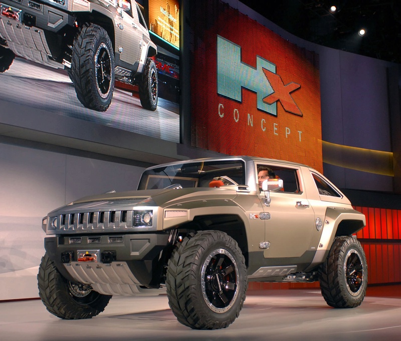 Modifications To The Team Car: Hummer HX Concept Wallpapers
