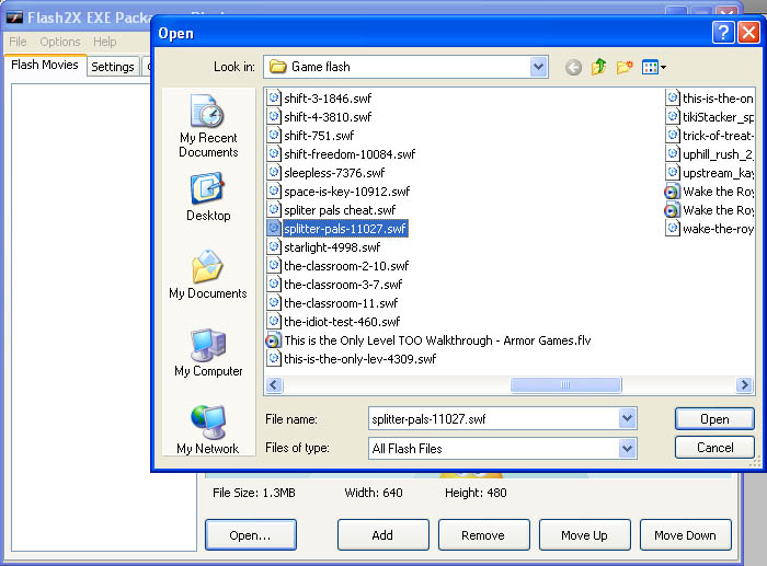 computer tricks flash2x exe packager