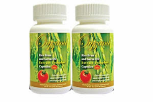 น้ำมันรำข้าวและจมูกข้าว ผสมสารสกัดจากมะเขือเทศ(ไลโคปีน) Rice Bran and Germ Oil Extract Lycopene