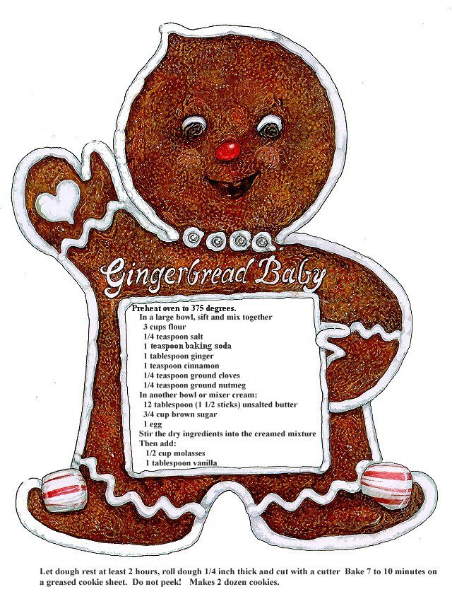 jan brett coloring pages gingerbread baby activities - photo #32