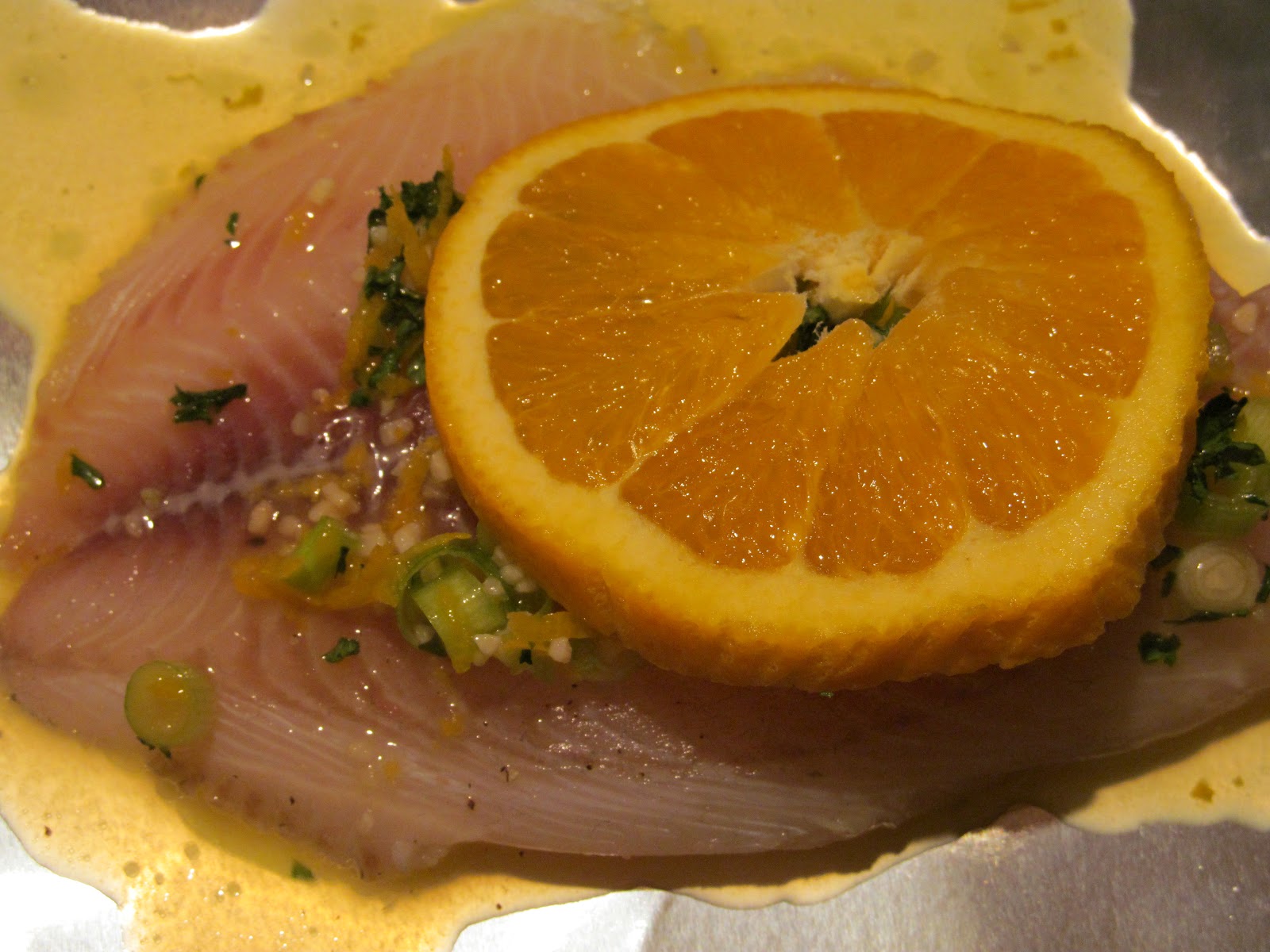 Slimmerpickings Orange Juice Fish