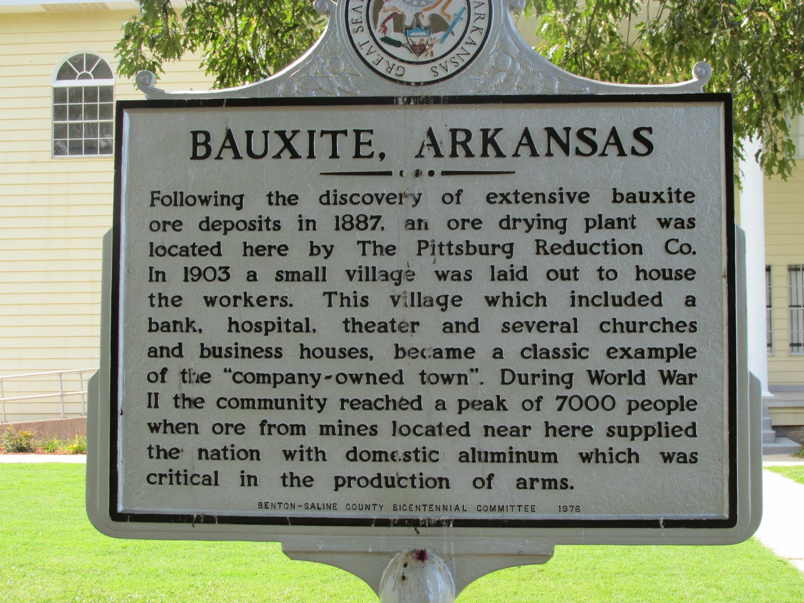 Carl & Sandee's Rockhounding Adventures Bauxite Museum August 2013