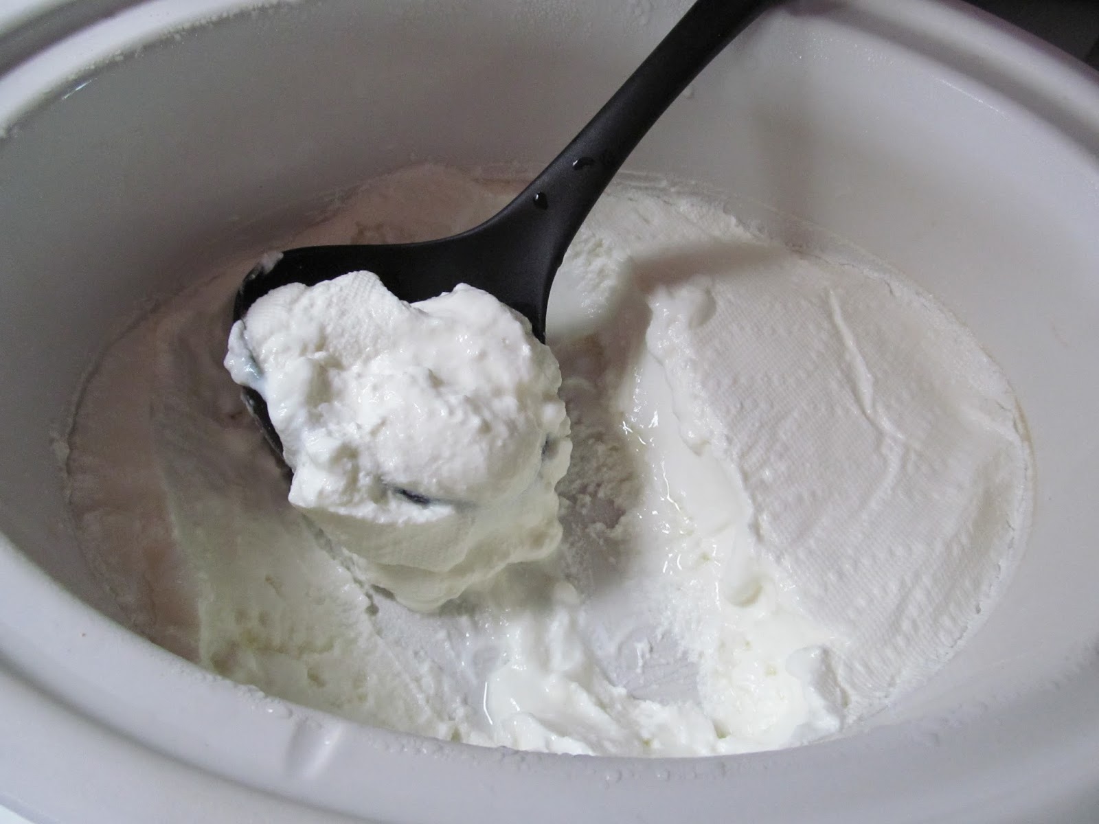 Living With Lady Philosophy Recipe Really Thick Greek Yogurt in a