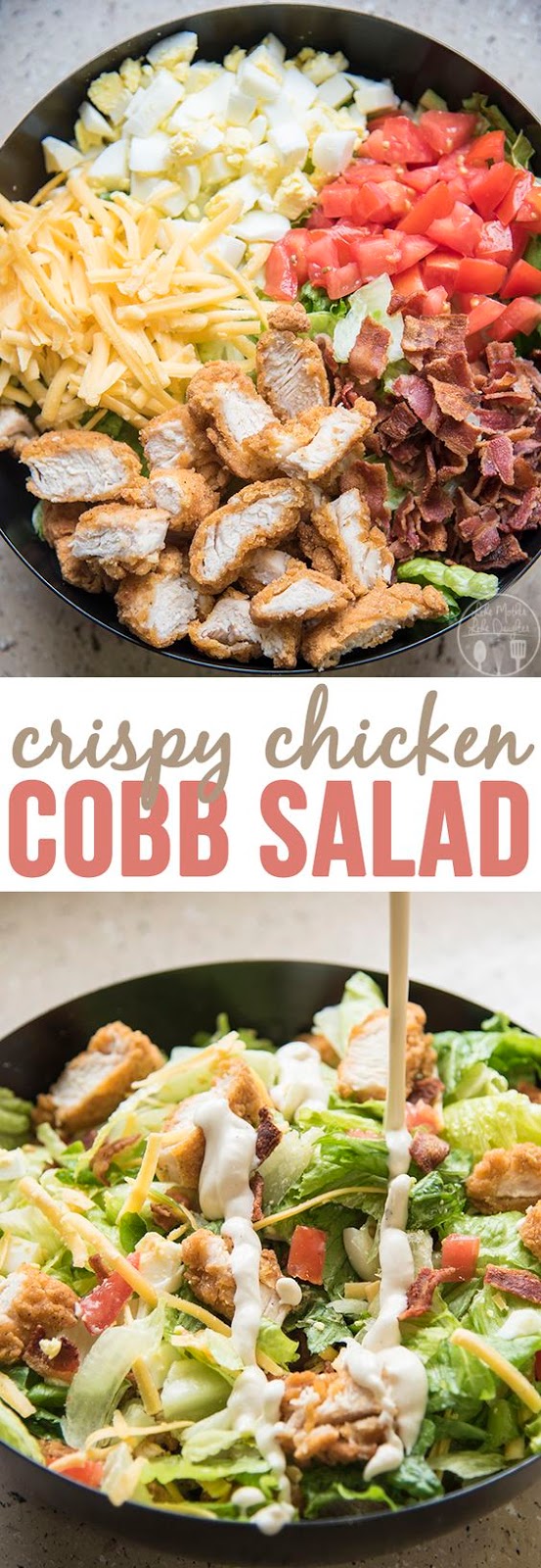 CRISPY CHICKEN COBB SALAD CRISPY CHICKEN COBB SALAD