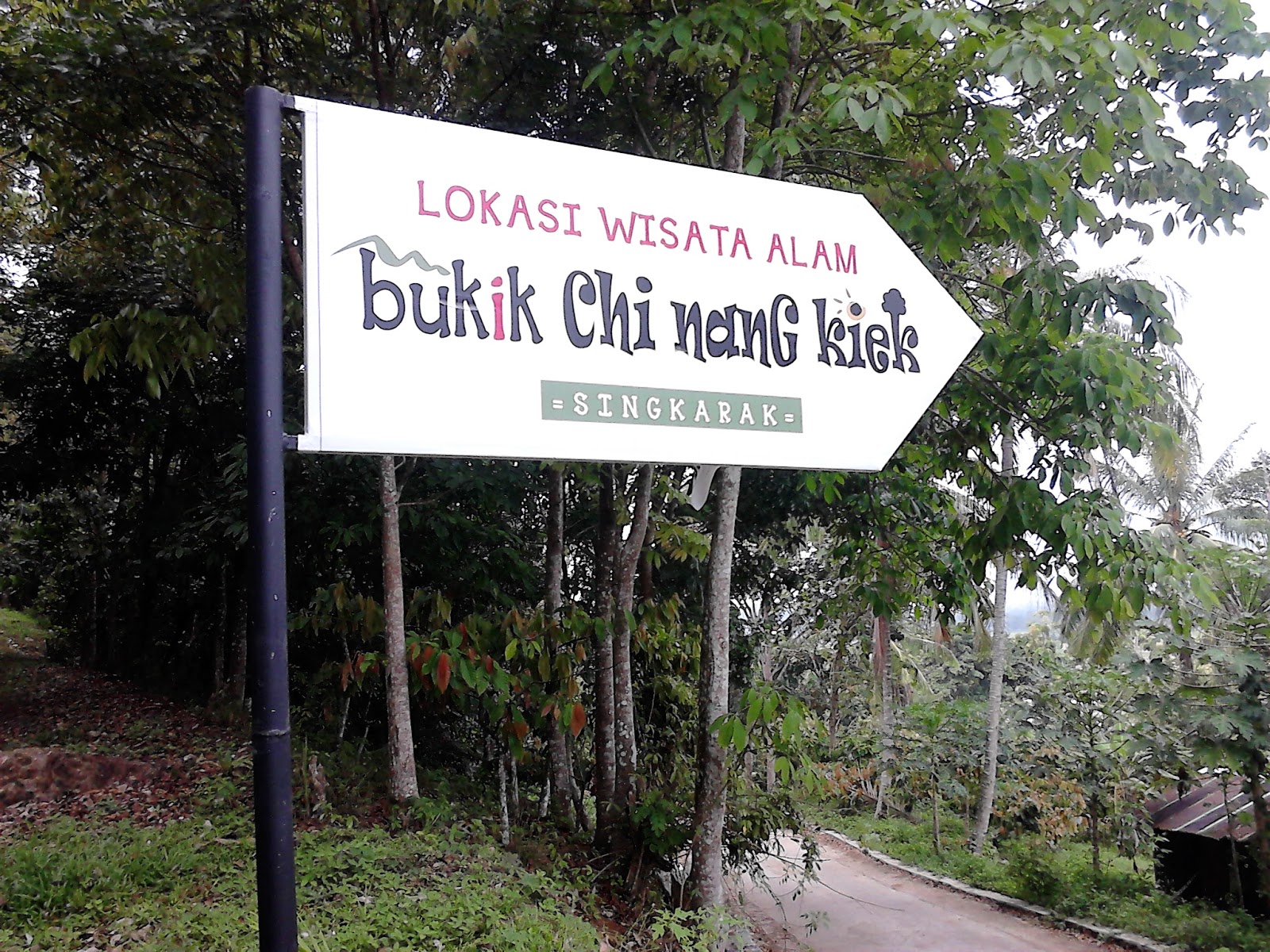 Wisata Alam Bukik Chi Nang Kiek Singkarak Solok Sumatera Barat