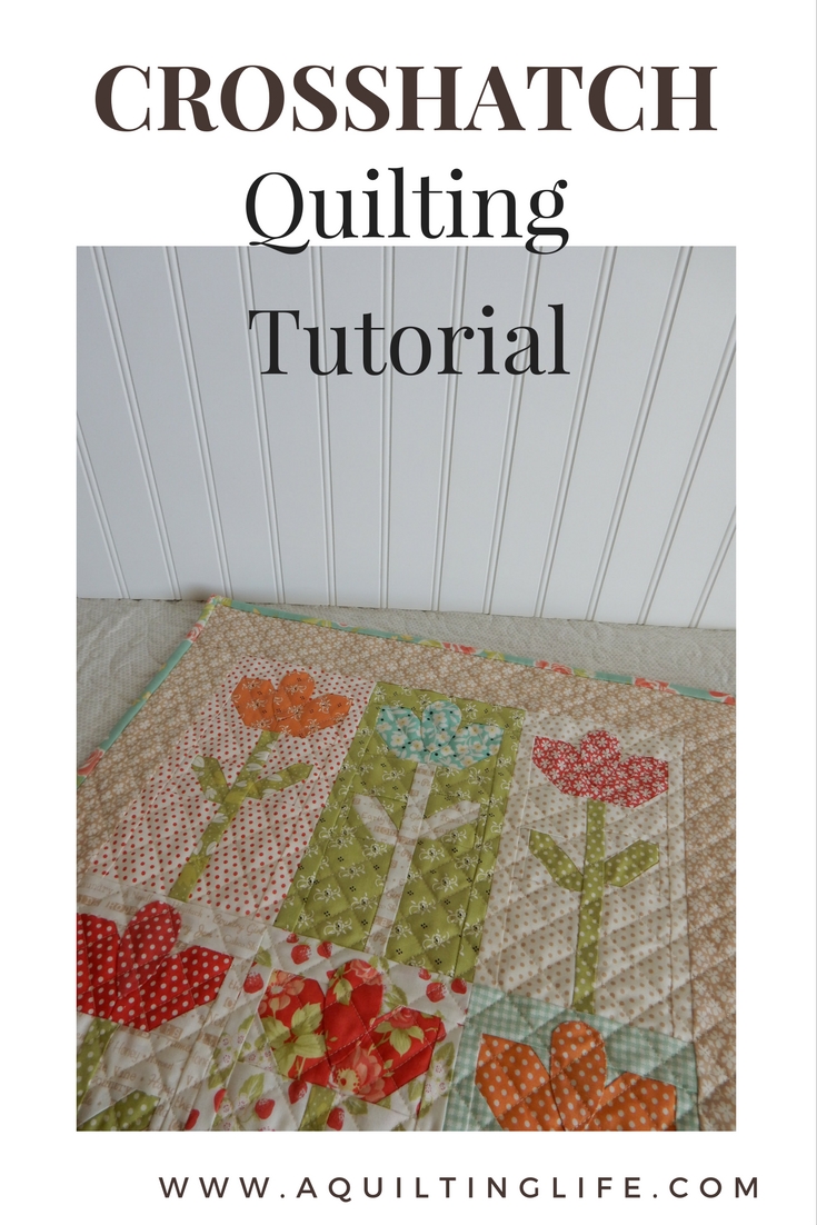 Cross Hatch Quilting Tutorial A Quilting Life a quilt blog